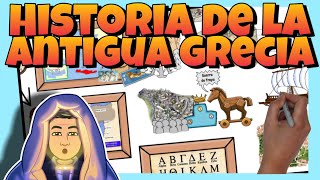 ⚔ La HISTORIA de la ANTIGUA GRECIA  Resumen en 5 minutos [upl. by Valdes26]