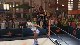 wwe2k22 Kairi Sane Insane Elbow [upl. by Lliw354]