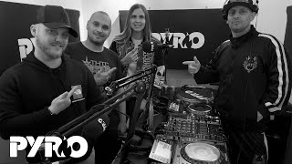 YZer With Tiny K Deefa amp DJ Kleu  PyroRadio [upl. by Dilisio740]