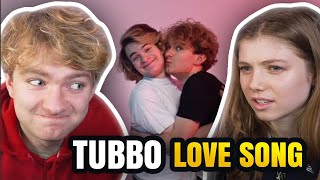 Tommys Girlfriend Mollys Reaction to Tubbo Love Song 💖🎶 TommyInnit MollyReacts TubboLoveSong [upl. by Novj316]