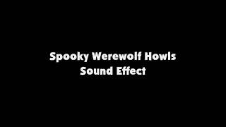 Spooky Werewolf Howls SFX [upl. by Alleuqram]