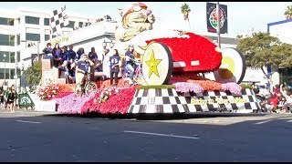 Kiwanis Rose Float 2018  Decorating and Parade [upl. by Alyosha]