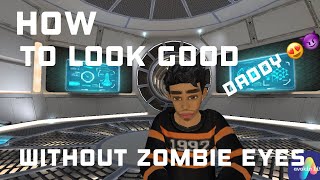 How To Look Good Without Zombie Eyes Avakin Life [upl. by Audsley664]