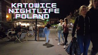 Exploring Katowice Nightlife Districts Is Good Alternative to krakow Poland  How Safe at Night [upl. by Icart]