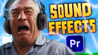 How To Edit Sound Effects Premiere Pro [upl. by Fabyola]