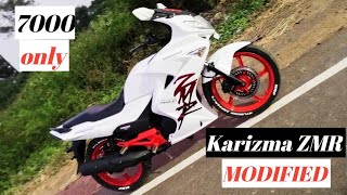 Karizma ZMR Karizma ZMR Modified Karizma ZMR Modification ZMR ModificationSai Remella Eluru [upl. by Nisa709]