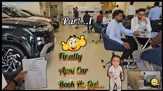 Finally Apni Brand New Car Book Part1 worldofgijwani newcar [upl. by Eissahc289]