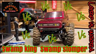 Little guy swamp king vs injora swamp stomper 10 tires [upl. by Asirehc818]