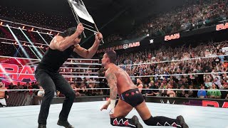 Drew McIntyre SQUASHES CM Punk  SummerSlam  Extreme Rules Match  WWE2k24 [upl. by Jauch208]