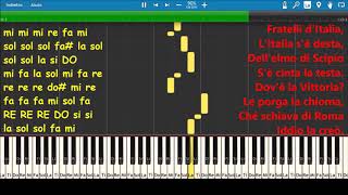 Inno dItalia note e parole [upl. by Mirelle]