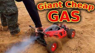 Cheap BIG Petrol 4WD RC Car [upl. by Ranger710]