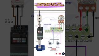 3phase motor reverse forward vfd control terminal wiring vfd [upl. by Rebmit]