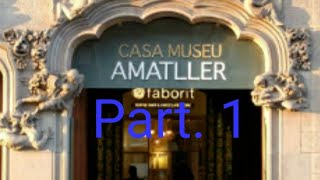 Casa Amatller  Visit Barcelona  Barcelona turisme PART 1 [upl. by Shank624]