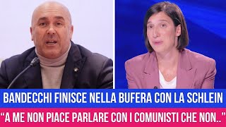 ELLY SCHLEIN FA UNESPOSTO A BANDECCHI DOPO LE PAROLE SHOCK SCRITTE NEI SOCIAL [upl. by Joann]