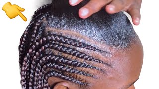 How To FeedIn Braids  For BEGINNERS [upl. by Eelame]