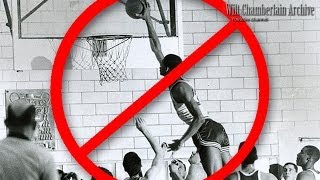 Why the dunk was outlawed Young Kareem AbdulJabbar Lew Alcindor [upl. by Anelrad]