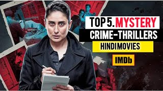 Top 5 Mystery Crime thriller movies 2024 IMDb [upl. by Ahgem]