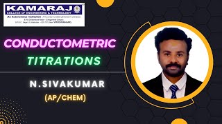 CONDUCTOMETRIC TITRATIONS [upl. by Pufahl]