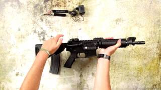 Cyma CM005 Full Metal  M4 CQB Airsoft Replica Unboxing [upl. by Lyell]