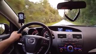 Mazdaspeed3 BNR S4 acceleration 0110mph 320whp [upl. by Ajiam]