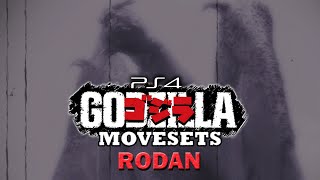 RODAN Moveset  Godzilla The Game PS4 [upl. by Coppinger489]