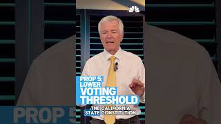 Californias Prop 5 explained Lower voting threshold [upl. by Rehsa]