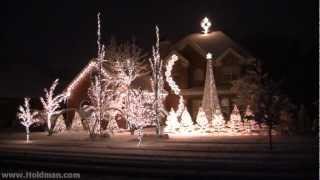 Holdman Christmas Lights 2010  Complete Show [upl. by Yolande994]