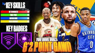 NEW BEST POINT GUARD BUILD ON NBA 2K24 THREES DUNKING SPEED  SIGS [upl. by Maroney126]