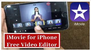 iMovie Free Video editor for iPhone  iMovie tutorial in Hindi  Urdu  Free video editor [upl. by Ahsikym]