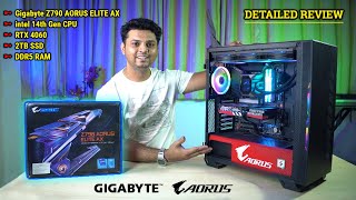 All Rounder PC Build using Gigabyte Z790 Aorus Elite AX in 2024  AORUSIndia [upl. by Hartzell]