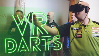 MVG and Rob Cross play Virtual Reality Darts [upl. by Doownel726]