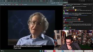 HasanAbi Reacts to Noam Chomsky Stumps Andrew Marr [upl. by Xyno]