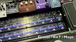 Using Flanger Phaser and Chorus with OVERDRIVE  TheGigRig Hartman AnalogMan Mojovibe [upl. by Derman]