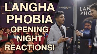 LANGHA PHOBIA  OPENING NIGHT REACTIONS [upl. by Rimas]