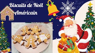 BISCUIT DE NOEL AMERICAIN [upl. by Ellecram]