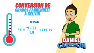 CONVERSIÓN DE GRADOS FAHRENHEIT A KELVIN Super Facil  Para principiantes [upl. by Uolyram]