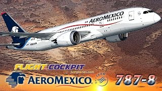 AEROMEXICO Cockpit BOEING 787 Dreamliner [upl. by Declan634]