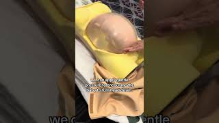 How we flip a breech baby shorts obgyn breech simulator [upl. by Bebe]