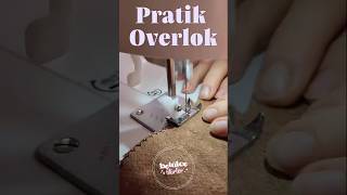 Dikiş makinesi ile overlok tutorial diy sewing overlock dikiş overlok dikişmakinesi [upl. by Candide390]