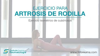 Ejercicio isométrico de cuádriceps [upl. by Carmita]