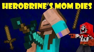 If Herobrines Mom Was Killed  Minecraft [upl. by Hsitirb485]