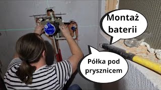 Montaż baterii podtynkowej prysznicowej  remont4you [upl. by Acirea]