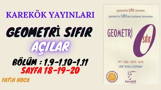 GEOMETRİ SIFIR BÖLÜM 19110111 SAYFA 181920 [upl. by Harrietta]