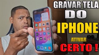 Gravar TELA do iPhone 14 em 1 MINUTO Tutorial COMPLETO e FÁCIL [upl. by Eldredge]