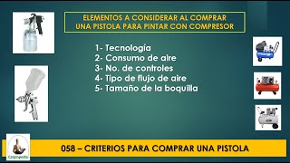 58Criterios a considerar para comprar una pistola [upl. by Early]