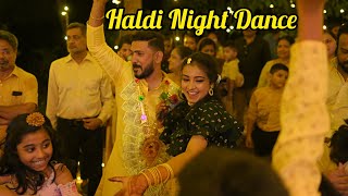 My Haldi danceHaldi night dance performanceviral Haldi Dance 2023 [upl. by Inahc729]