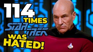 114 Times Star Trek Was HATED [upl. by Idou9]