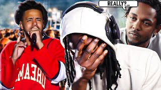 NO COLE NOOO J Cole Apologizes To Kendrick Lamar REACTION [upl. by Niletac150]