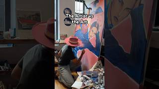 Artist Vs Art 🎨💖 shortart artshort artinprogress workinprogress timelapseart artprocess oi [upl. by Coit43]