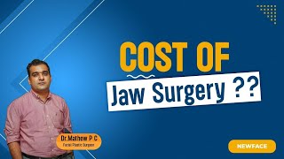 Dr Mathew PC talks about Jaw Surgery Cost in India  Free Online Consultation  8330077198 [upl. by Tollman851]